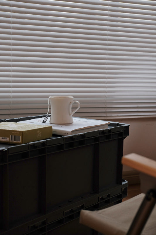Leaf Pattern Ceramic Coffee