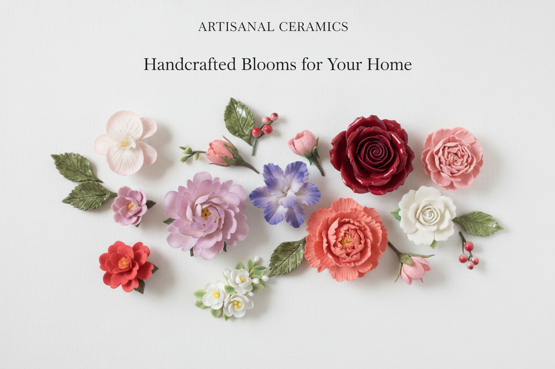 The Beauty of Ceramic Flowers: Natural Poetry in Handcrafted Art