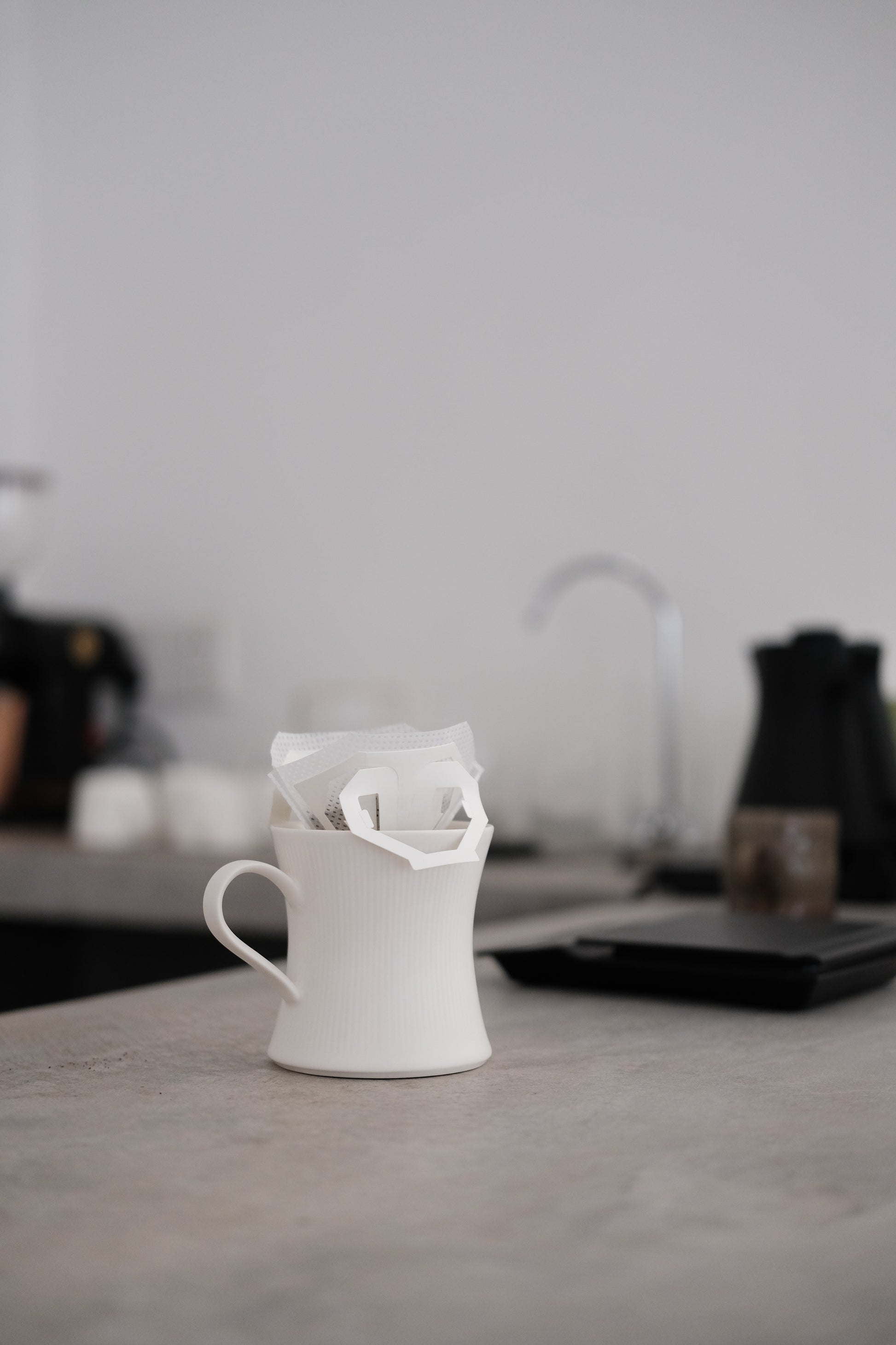 Leaf Pattern Ceramic Coffee