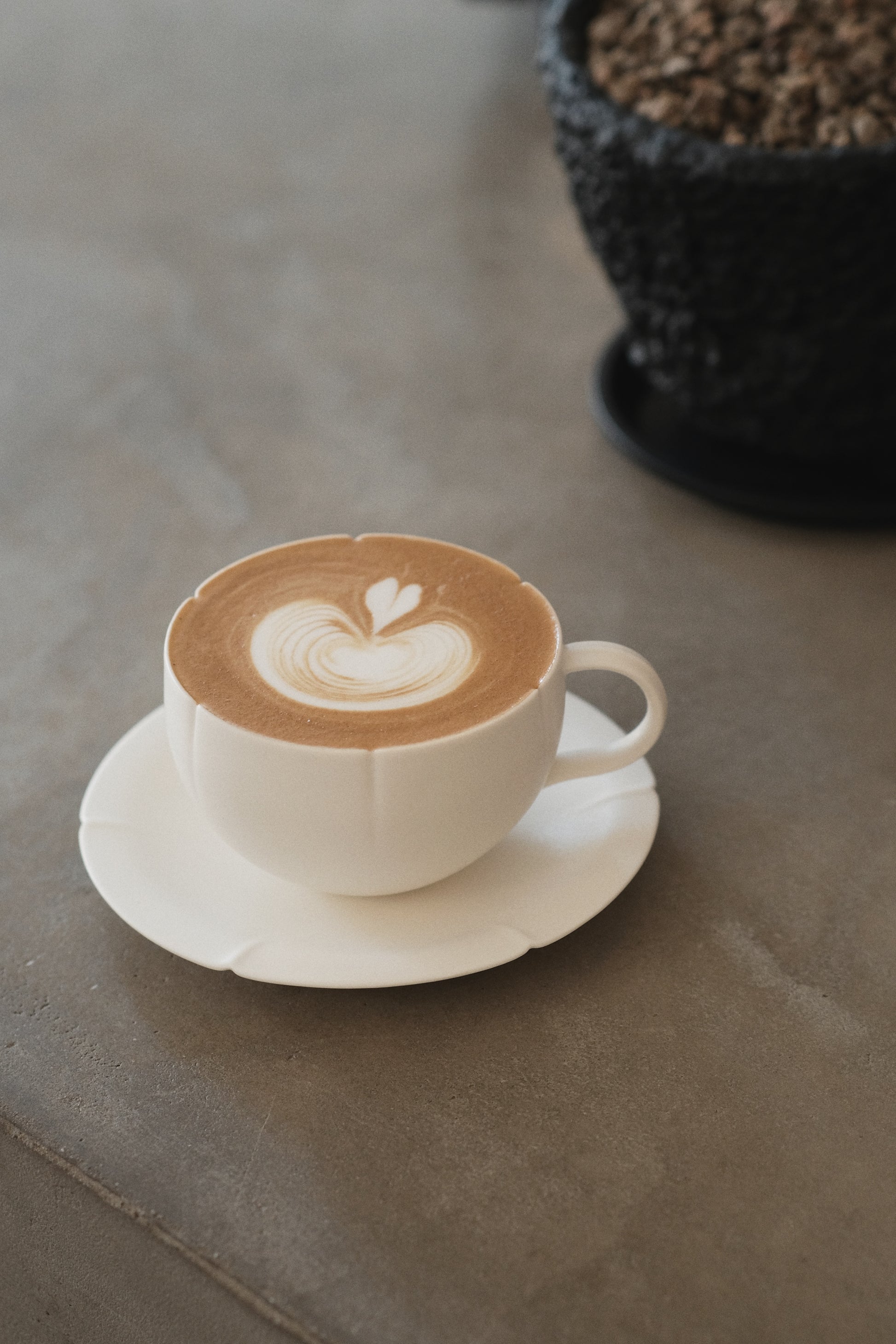 Begonia Ceramic Coffee Set