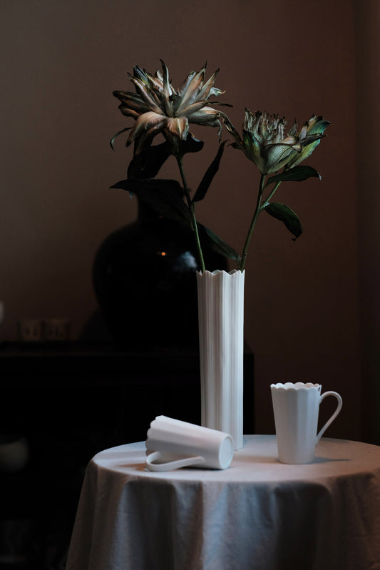 Leaf Pattern Vase(Large/Small)