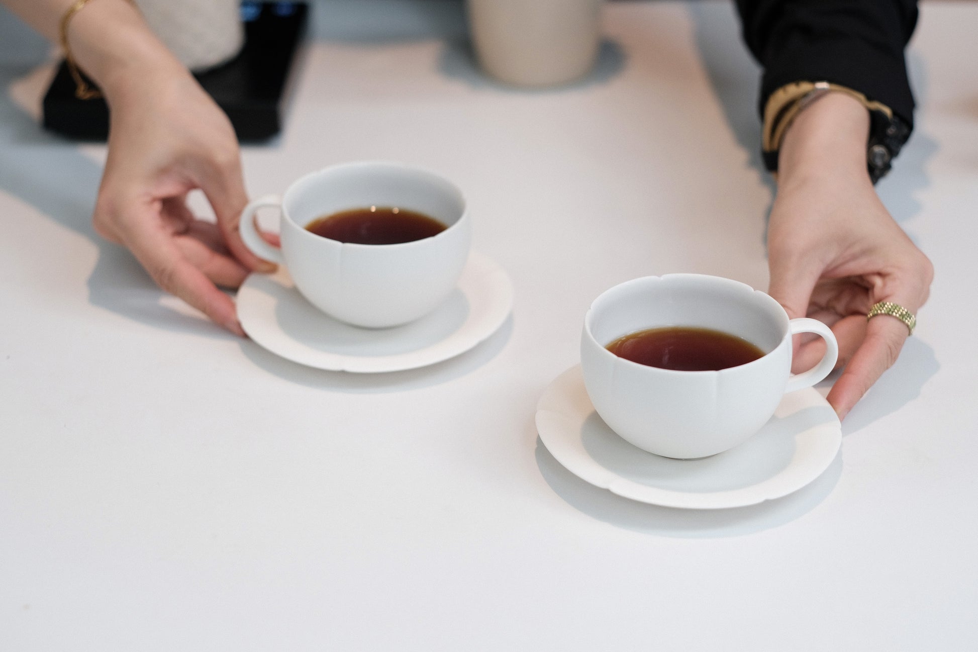 Begonia Ceramic Coffee Set